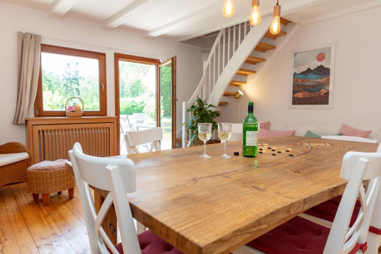 Ganzes Haus Mit Grossem Garten Und Eigener Sauna Unterwössen Exteriör bild