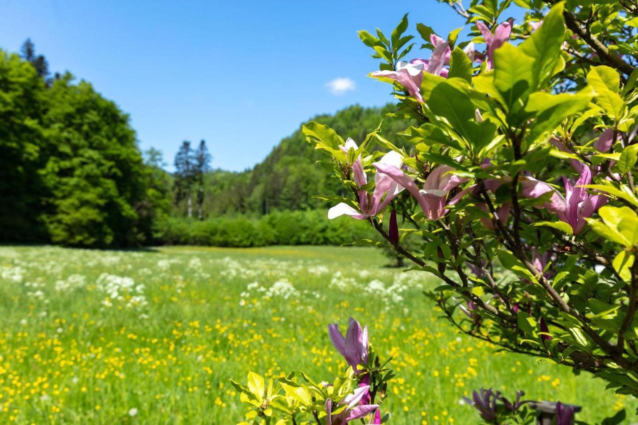Ganzes Haus Mit Grossem Garten Und Eigener Sauna Unterwössen Exteriör bild